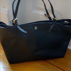 Tory Burch Black York Buckle Tote